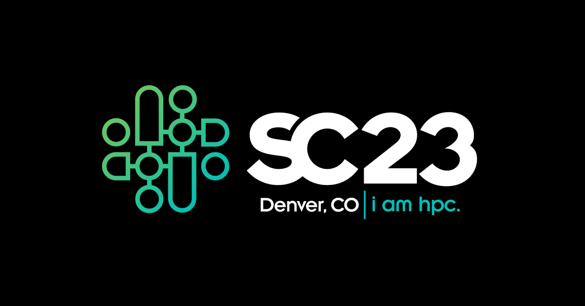 The official logo of the SC23 in Denver